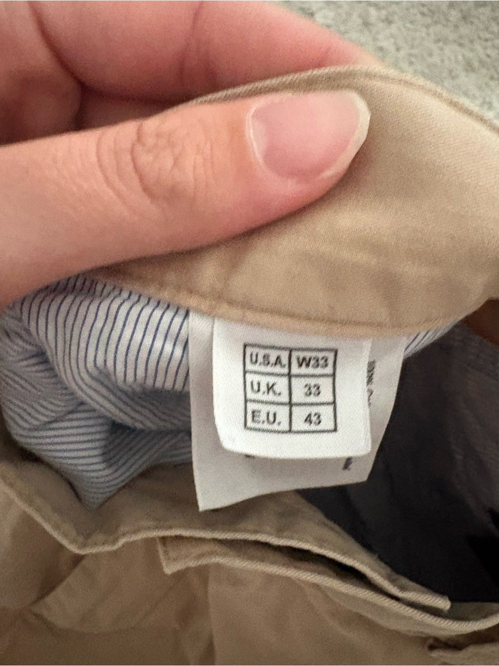 Brooks Brothers Pleated Advantage Chino Shorts Tan Khaki Size 33 - Picture 5 of 9
